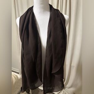 Elegant Brown Scarf